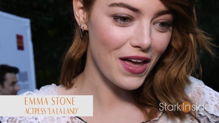 Emma Stone with Loni Stark - La La Land Interview