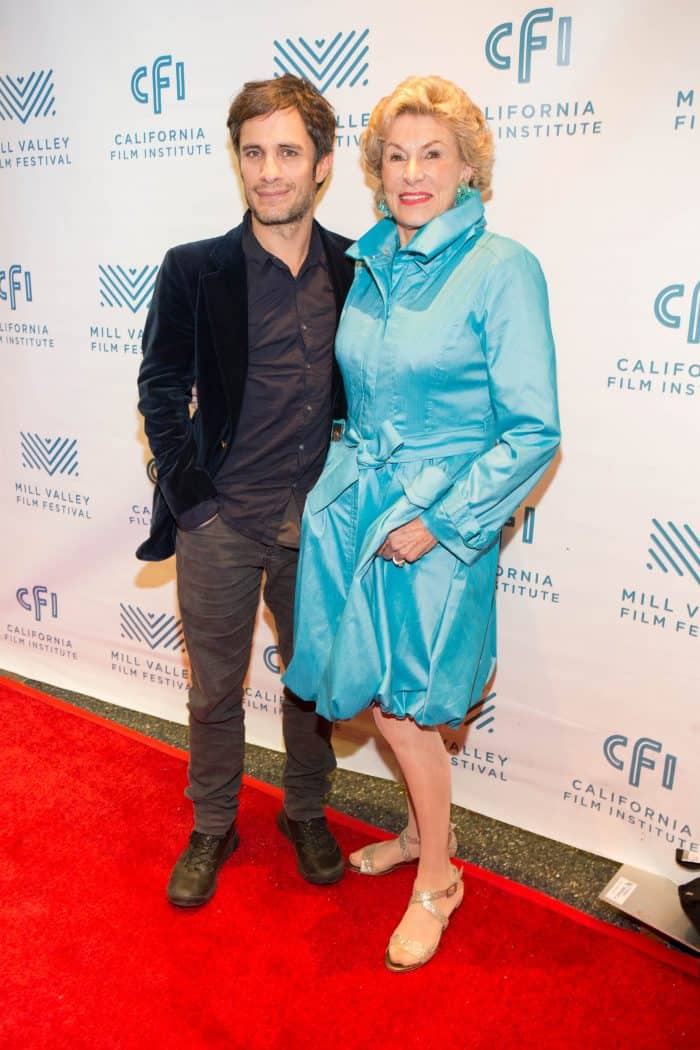 Gael Garcia Bernal with Jennifer MacCready at the Mill Valley Film Festival (Photo: Drew Altizer)