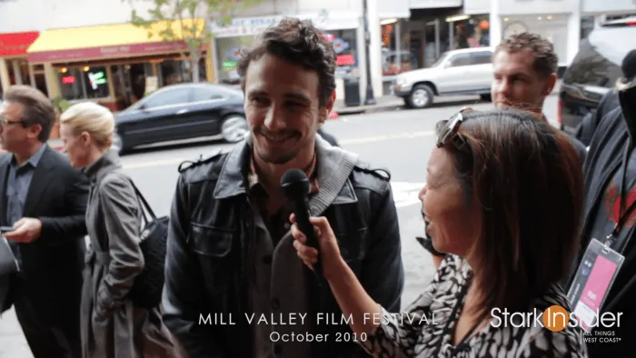 James Franco and Loni Stark - Goofball moment