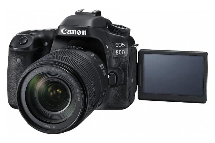 Best Camera for Shooting Video: Canon EOS 80D DSLR