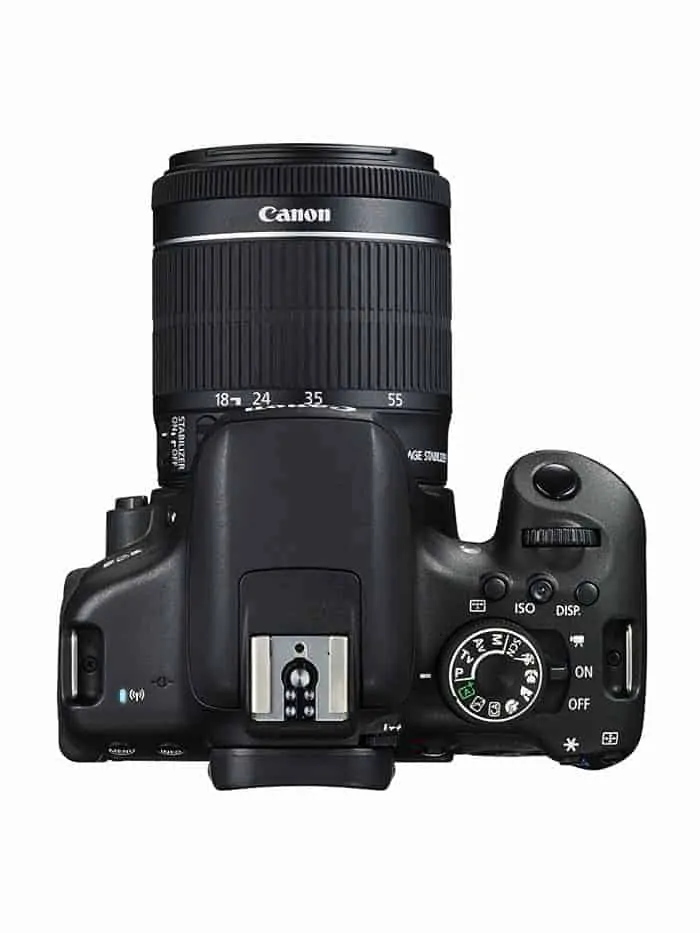 Recommended DSLR: Canon EOS Rebel T6i
