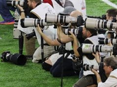 Camera Trendspotting: Canon here, Canon there, Canon everywhere Canon DSLRs dominate Super Bowl