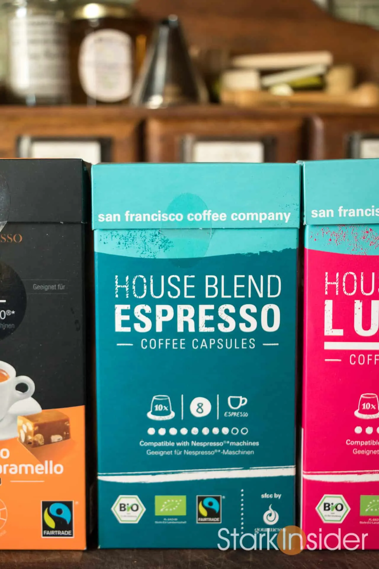 Capsules For Nespresso Original Machines - fair trade, organic, compostable  - Gourmesso Coffee