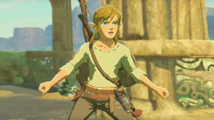 Link in The Legend of Zelda: Breath of the Wild