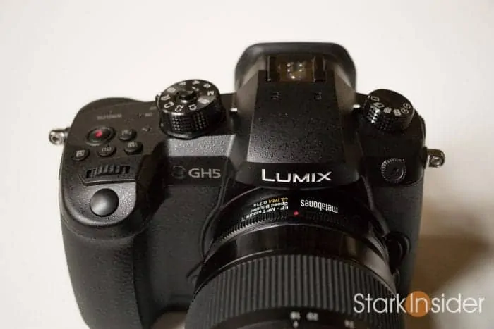 Panasonic GH5 Tip: How to remove the camera strap rings