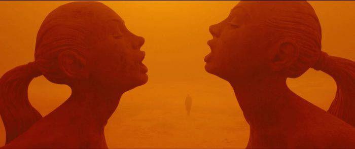 Blade Runner cinematography by Roger Deakins
