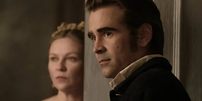 Kirstin Dunst and Colin Farrell in 'The Beguiled' - directed by Sofia Coppola