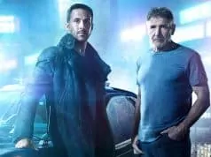 Blade Runner 2049 - Ryan Gosling and Harrison Ford on set