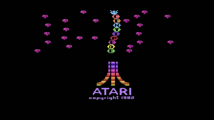 Atari Centipede Menu