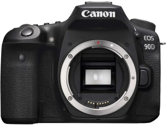 Canon DSLR Camera EOS 90D with Built-in Wi-Fi, Bluetooth, DIGIC 8 Image Processor, 4K Video, Dual Pixel CMOS AF, and 3.0 Inch Vari-Angle Touch LCD Screen