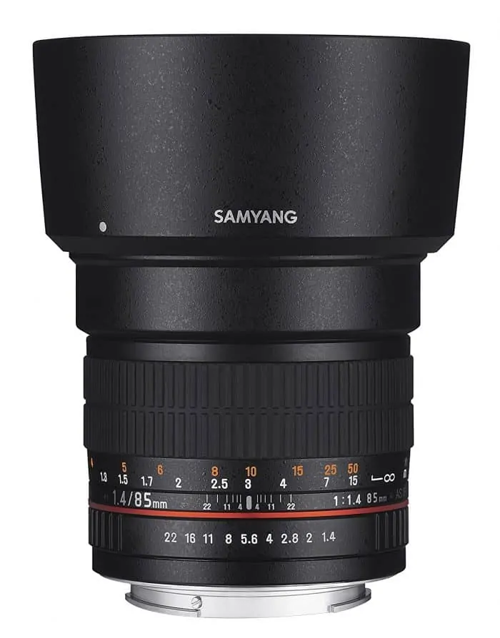 Samyang SY85M-C 85mm F1.4 Fixed Lens