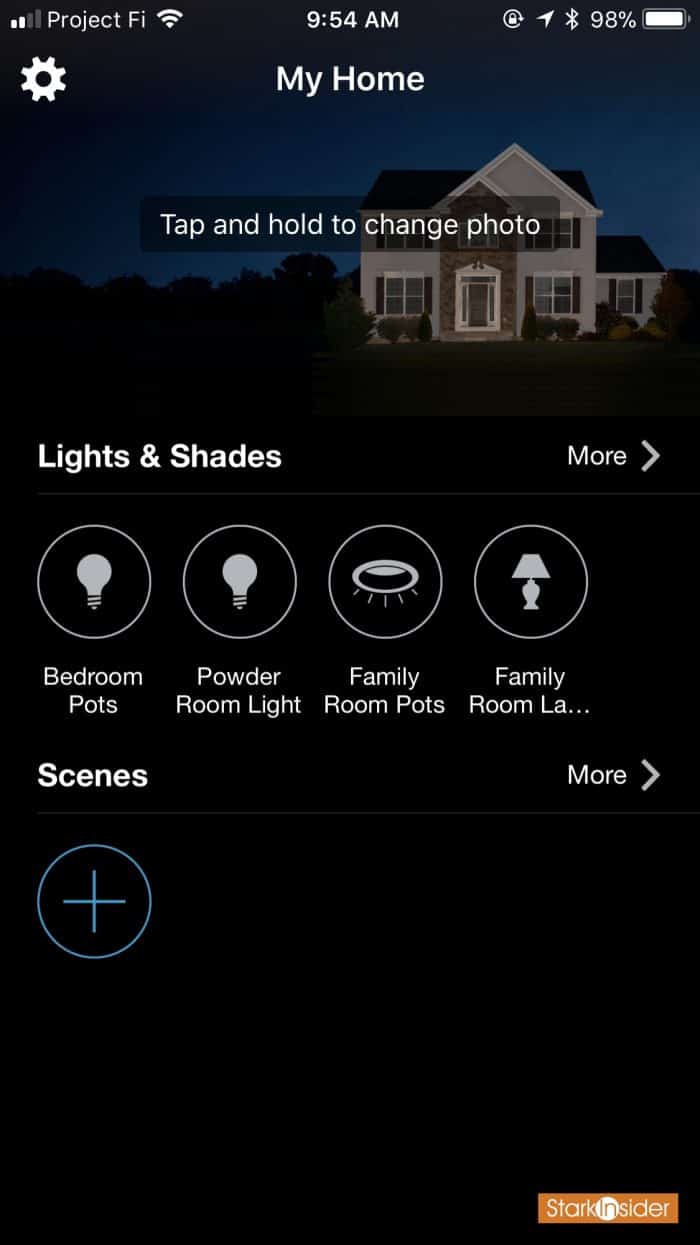 Lutron Caseta App for iOS