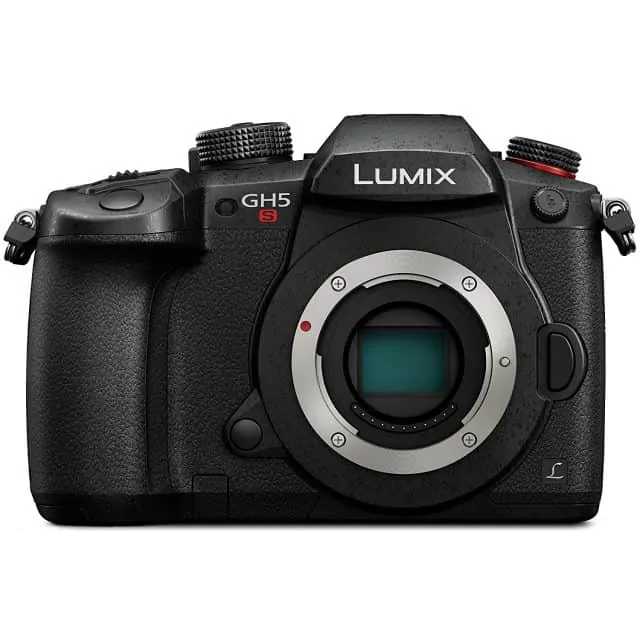 Panasonic (DC-GH5S) Lumix GH5s Body C4K Mirrorless Camera with High Sensitivity Mos Multi-Aspect 10.2 Megapixels Sensor, Black