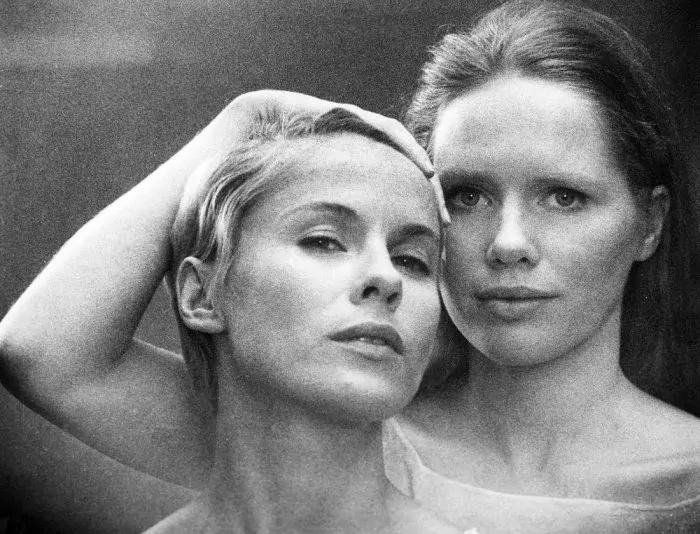 Bibi Andersson and Liv Ullmann in Persona by Ingmar Bergman