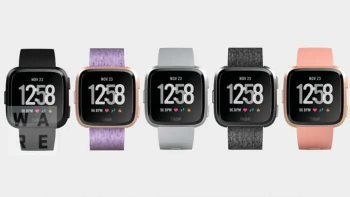 Fitbit versa colors and straps