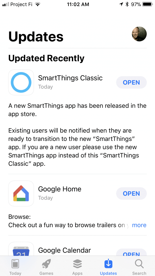 download smartthings classic mobile app