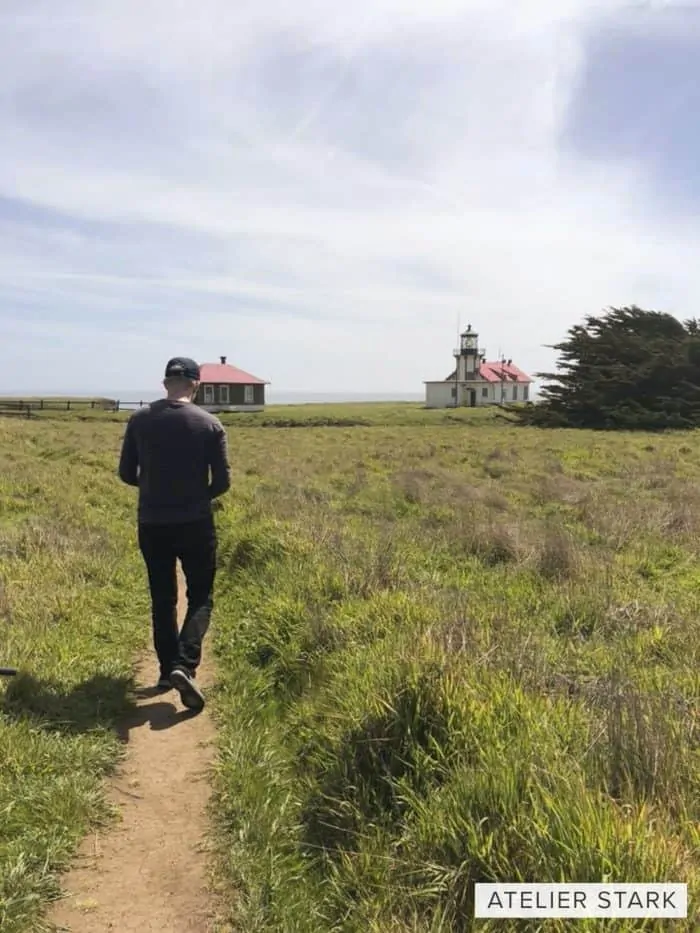 Shooting on location in Mendocino for Atelier Stark short film project.