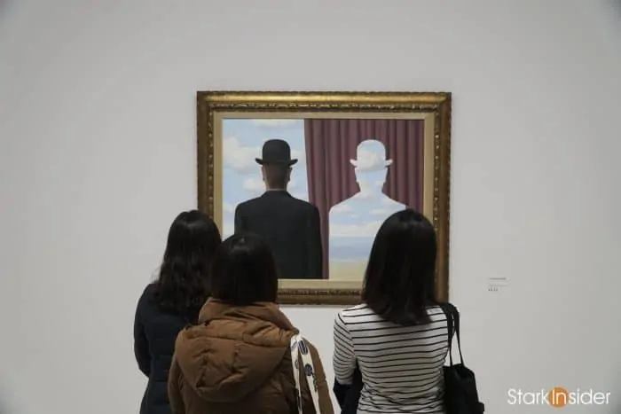 Magritte exhibition at Pompidou, Paris, 2017