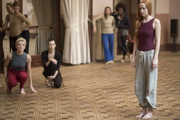 Dakota Johnson stars in SUSPIRIA Photo: Sandro Kopp/Amazon Studios