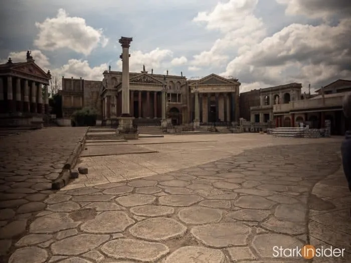 Cinecitta Studios in Rome, Italy