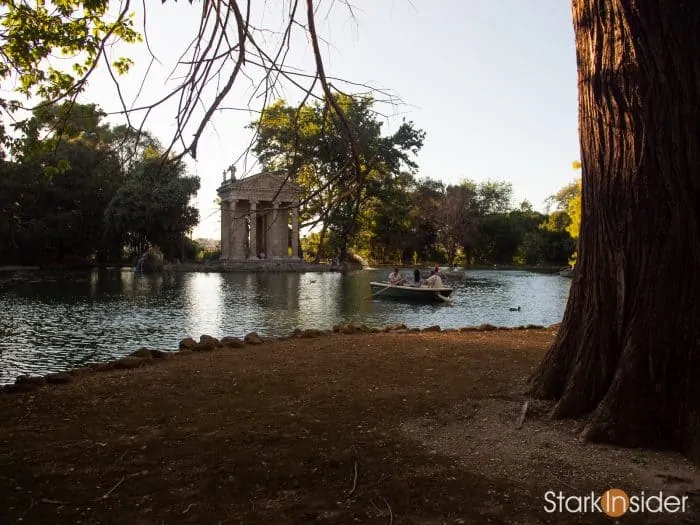 Borghese Gardens - Rome, Italy