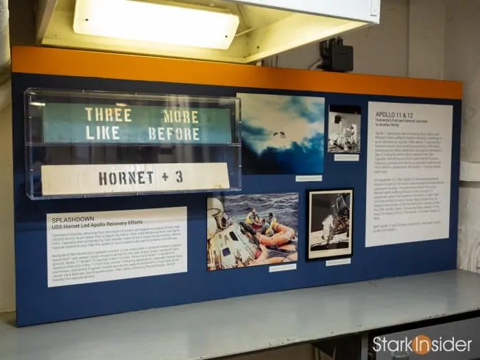 Apollo Splashdown Exhibit - USS Hornet