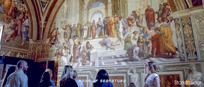Raphael's Room of Segnatura - Waking Up the Vatican Tour Review