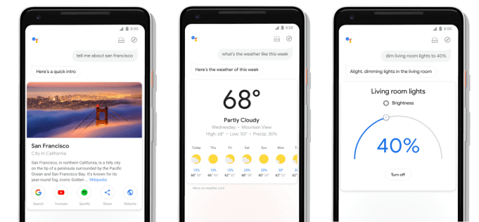 Google Assistant Update focuses more on touch and cards
