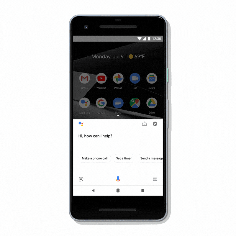 Redesigned Google Assistant