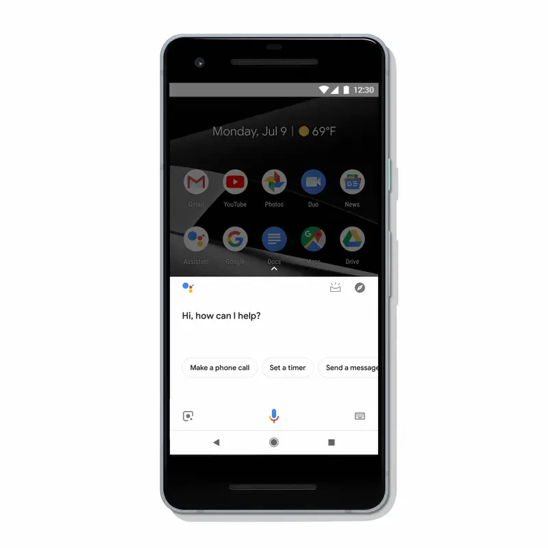 Redesigned Google Assistant