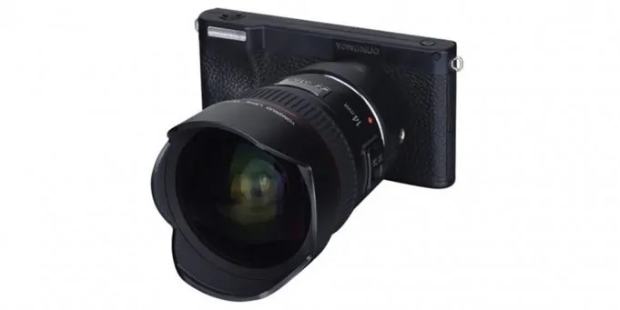 Yongnuo YN450 mirrorless camera runs Android OS