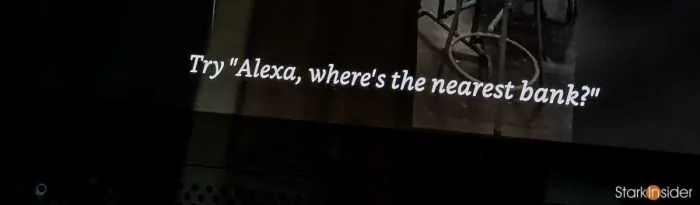 Try "Alexa, where's the nearest bank?"
