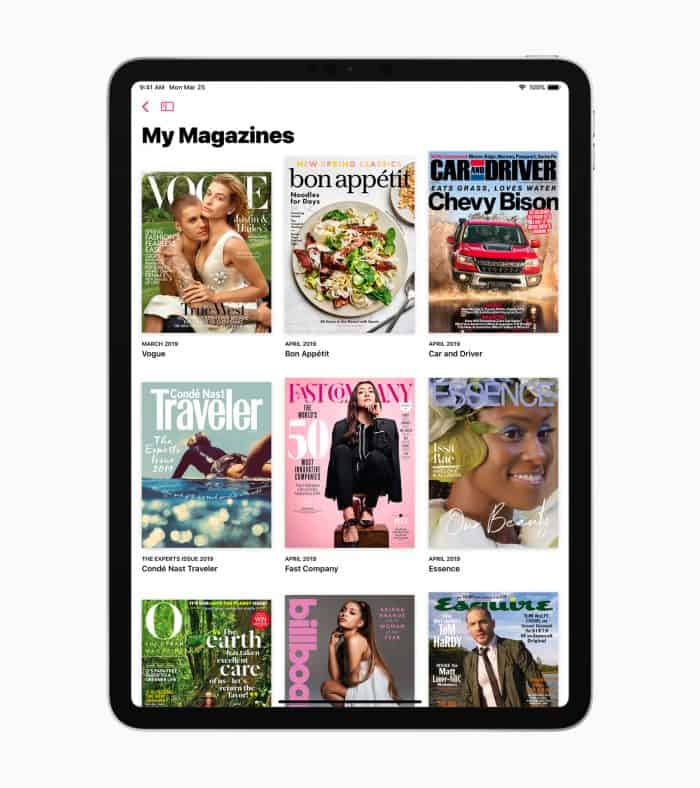 Apple News Plus subscription launched pricing Texture app