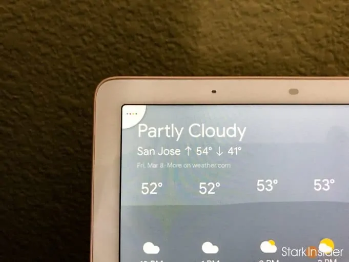 Google Home Hub smart speaker with display: Continued Conversations icon