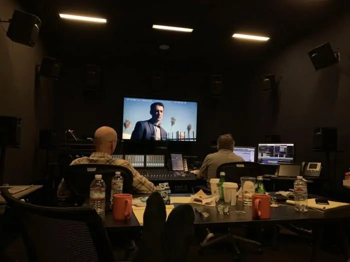 Sound Mixing Too Old to Die Young behind the scenes film