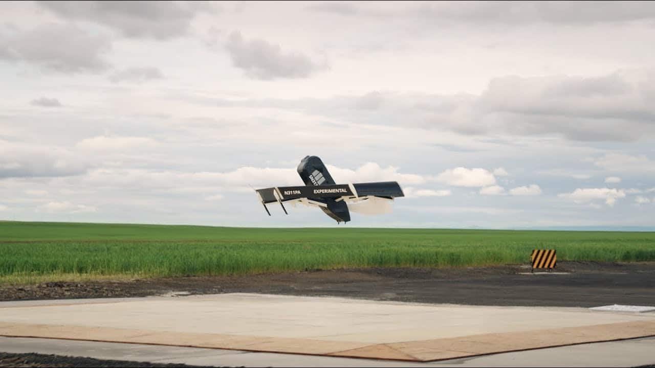 Amazon Showcases Latest Prime Air Drone Design: 15 Mile Range, 5 Pound