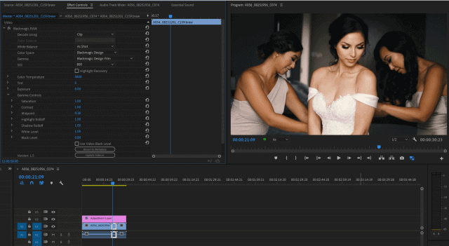 Blackmagic RAW plugin for Premiere Pro Effect Controls Blackmagic RAW plugin for Premiere Pro Effect Controls