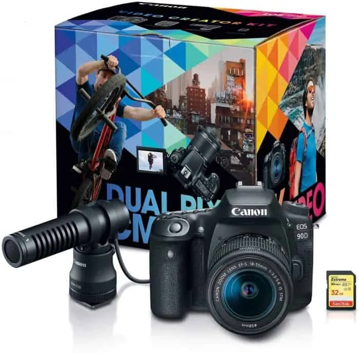 Canon EOS 90D Video Creator Kit