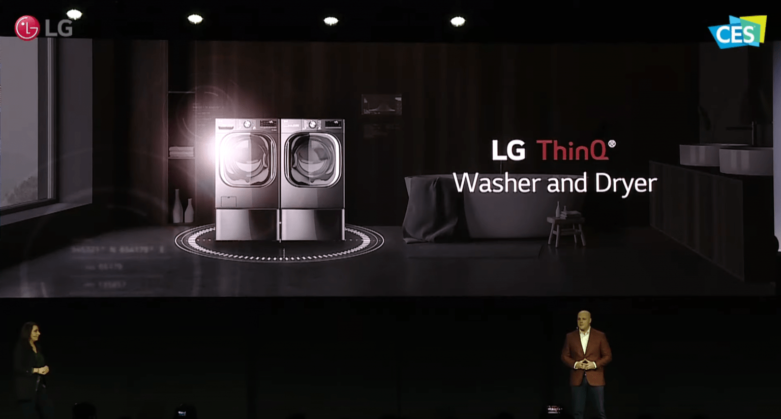 Trendspotting CES Appliances that talk to each other LG washer