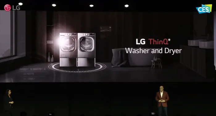 LG ThinQ Washer and Dryer - CES 2020