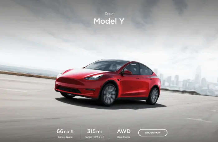 Tesla Model Y SUV ships March 2020