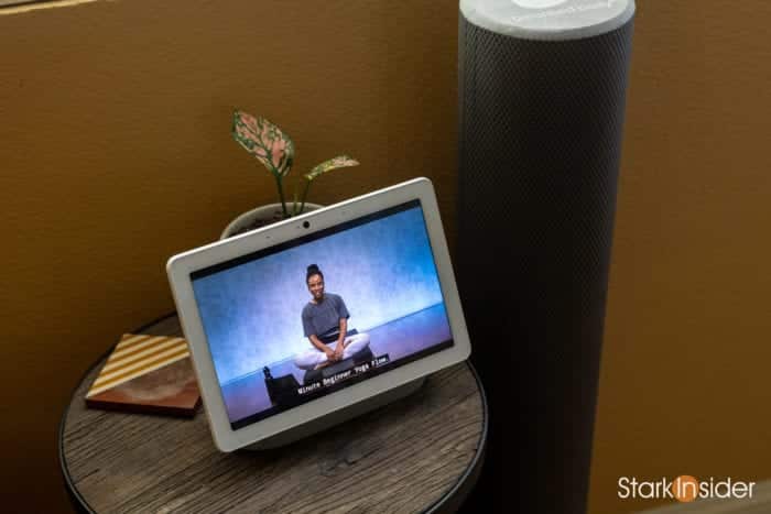 Peloton Top 10 Best Accessories: Google Nest Max smart display for streaming classes