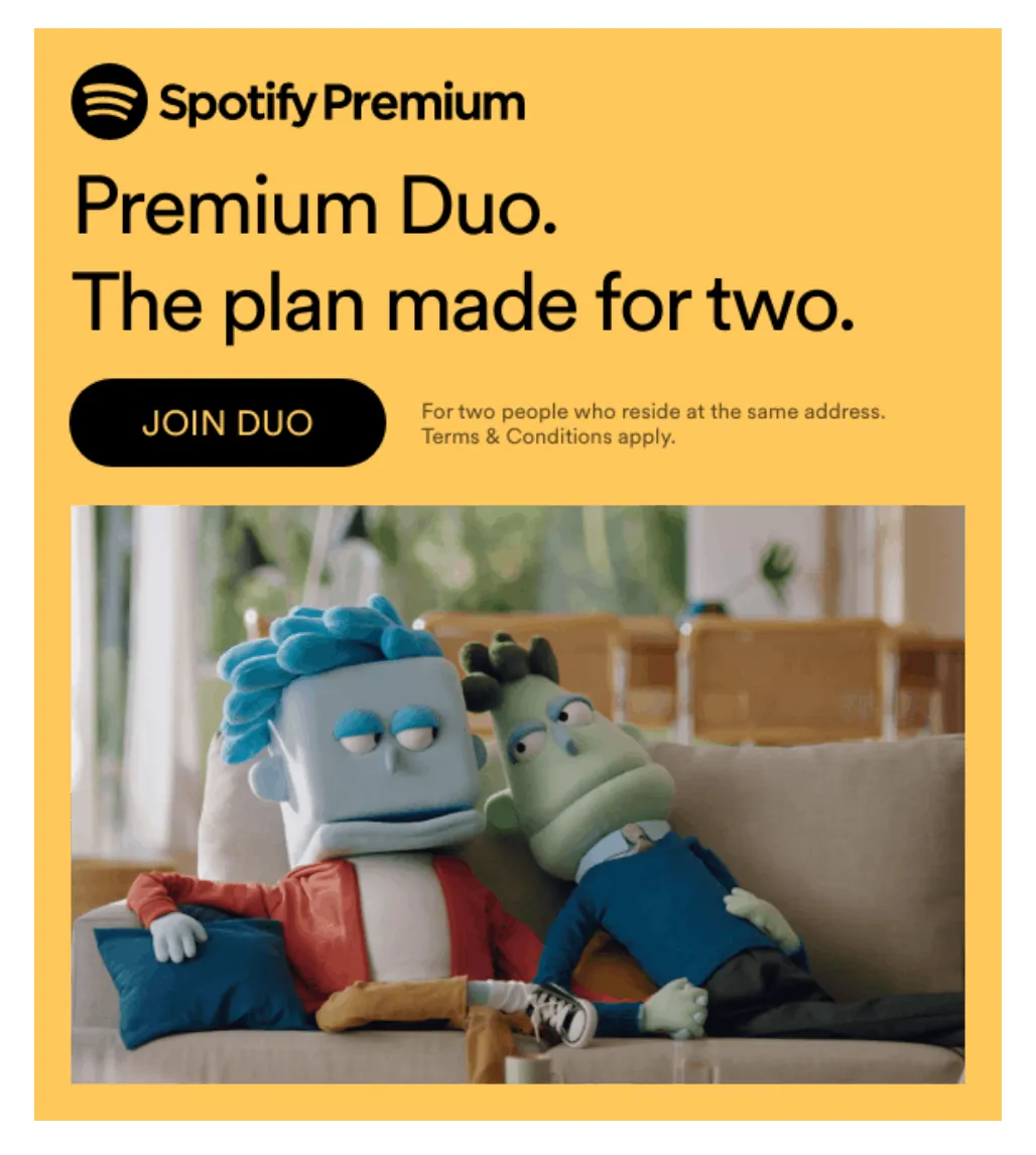 New Duo plan allows two people to share same Spotify account