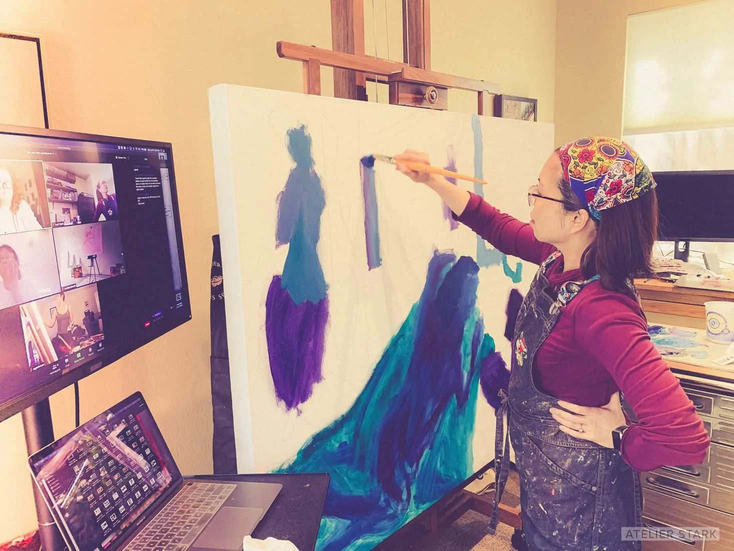 AGES 5-8: AFTER SCHOOL ONLINE WEEKLY ART CLASS: CREATIVE PAINTING, DRAWING,  & SELF-EXPRESSION - The Art Studio NY