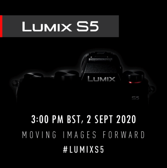 Panasonic Lumix S5 - Full-frame mirrorless camera announcement September 2, 2020