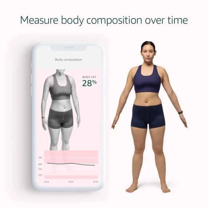 Amazon Halo - measure body composition over time