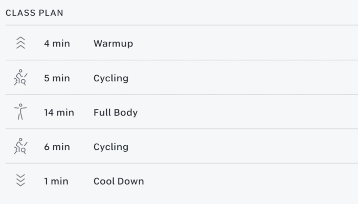 30 min Bike Bootcamp: Bodyweight