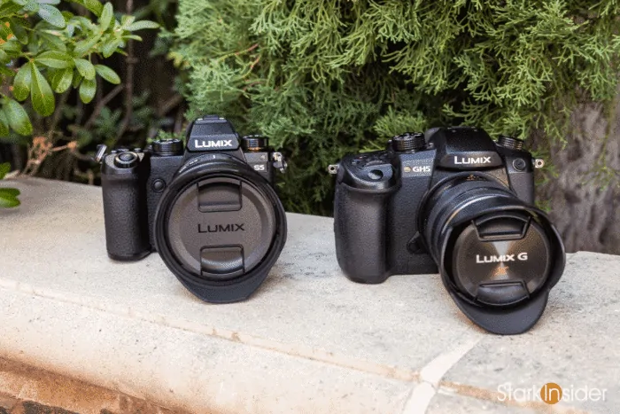 Panasonic S5 vs GH5 comparison size