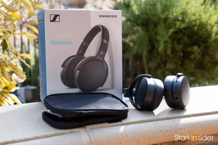 Sennheiser HD 450BT wireless noise cancelling headphones - Packaging