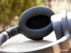 Sennheiser HD 450BT wireless noise cancelling headphones - Closeup